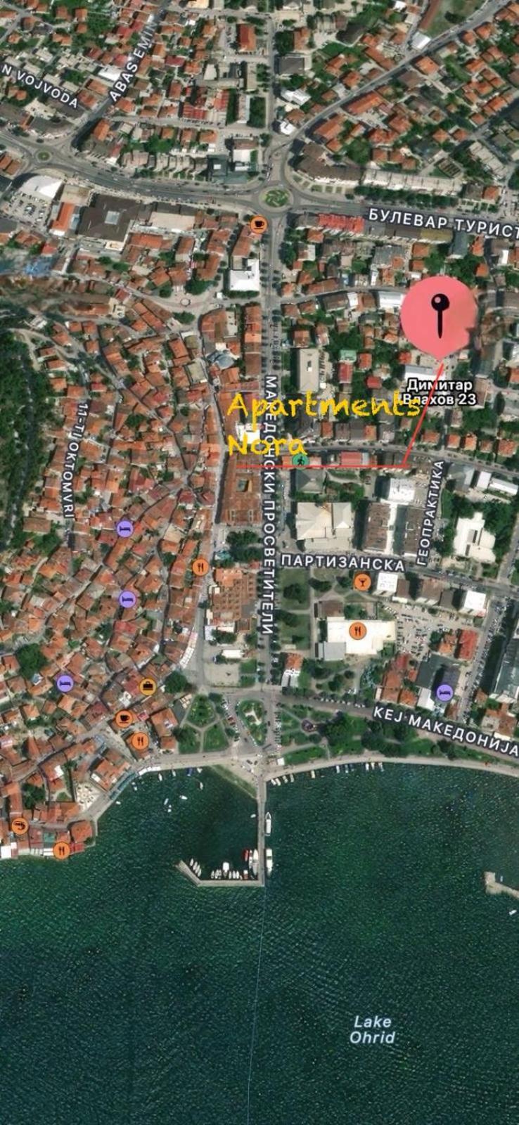 Apartments Nora Ohrid Eksteriør bilde